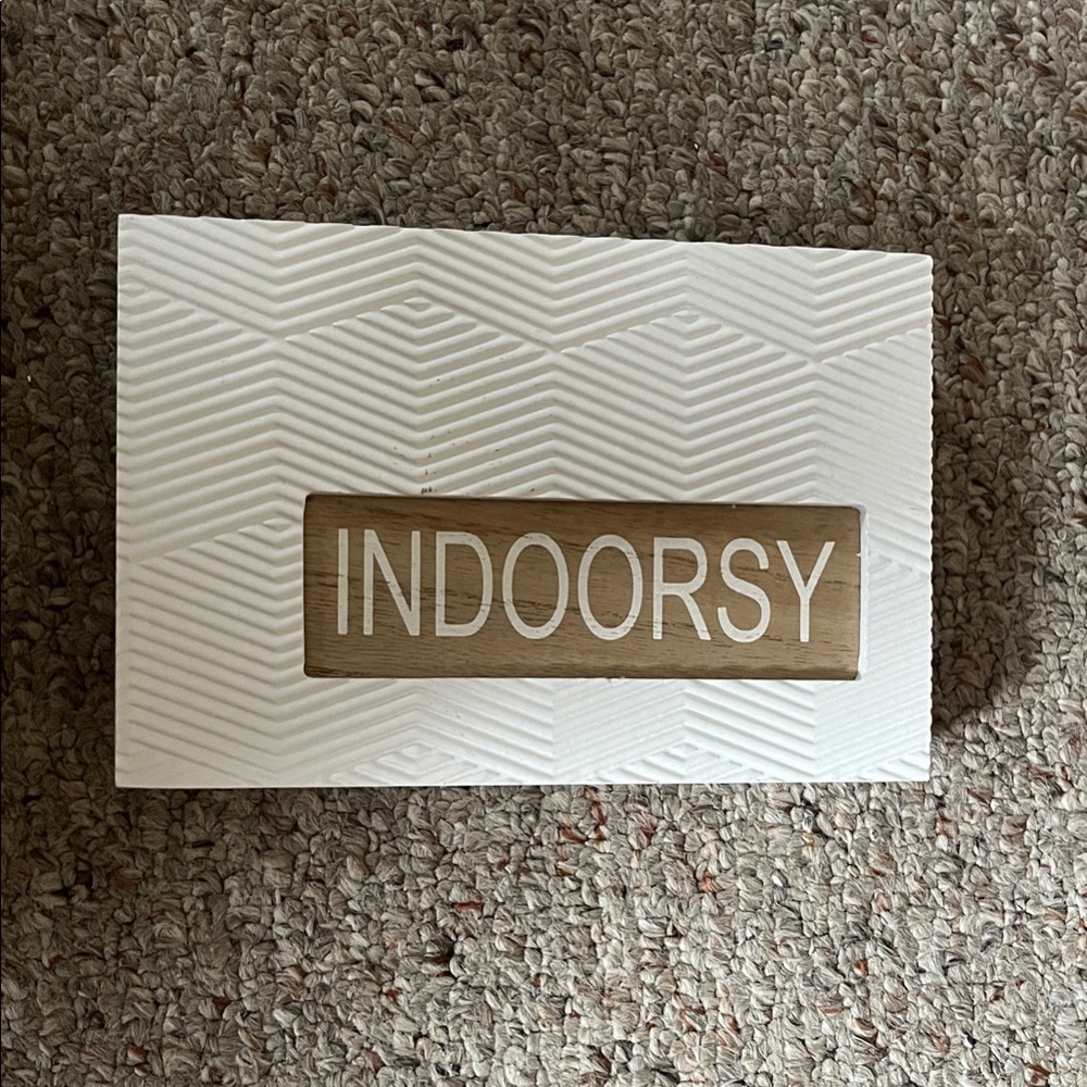 Hobby Lobby Wooden plaque INDOORSY